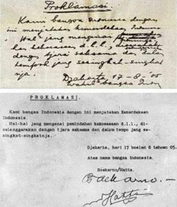 teks proklamasi kemerdekaan Indonesia